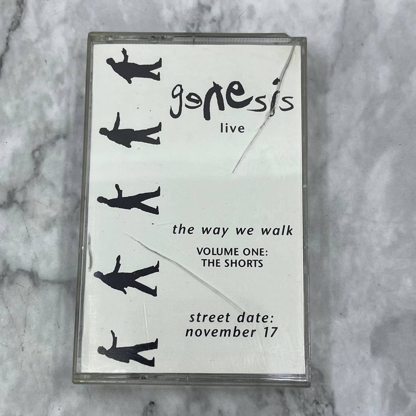 Genesis The Way We Walk Volume 1 PROMO ADVANCE Cassette Tape TJ6-77