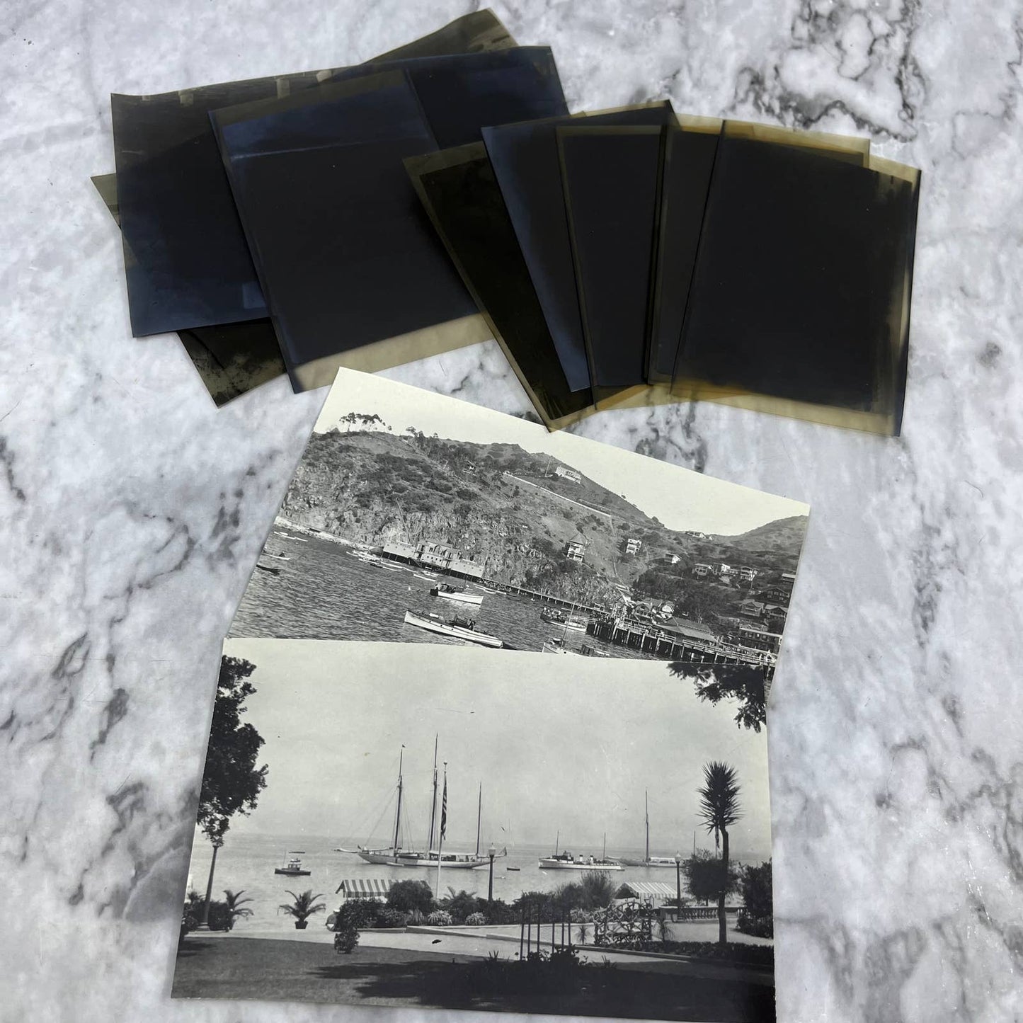 1920s Collection of Photos & Negatives of Catalina Island California TJ8