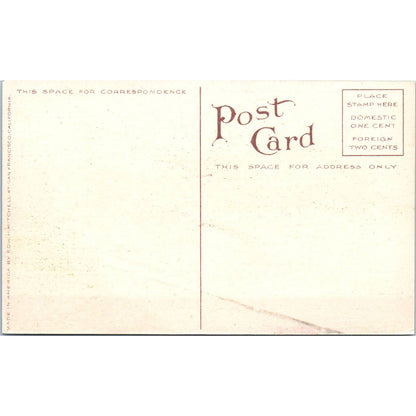 Antique Postcard View of the Water Front Everett Washington TD9