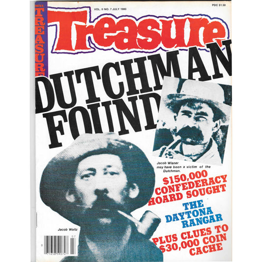 Treasure Magazine - Treasure Hunting Gold Mining Metal Detecting July 1980 M5