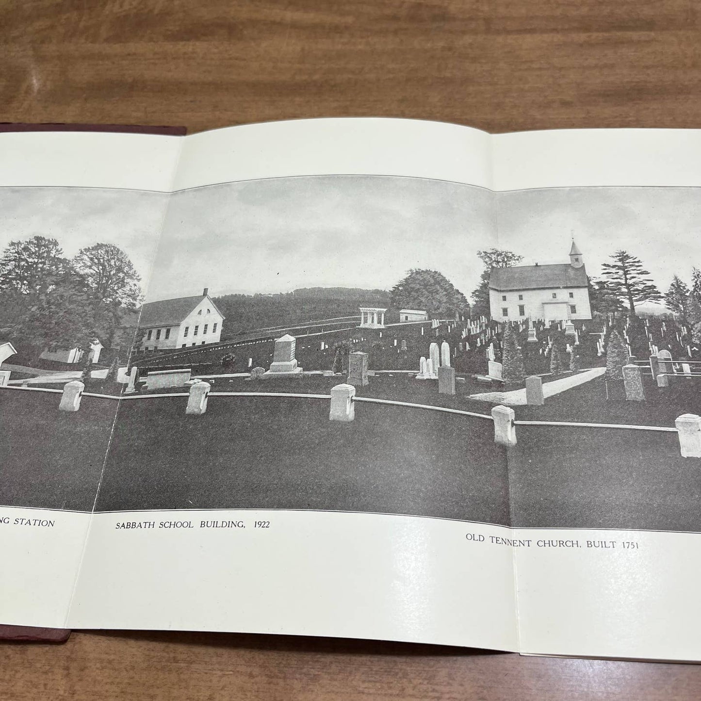 1922 A Brochure on Old Tennent Church Picture Book Monmouth New Jersey A7