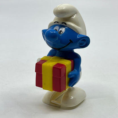 1982 Jokey Smurf Wind-up Ramp Walker, Galoob Peyo Hong Kong WORKS SC8