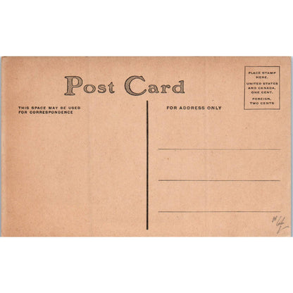 An Autumn Day c1910 Original Postcard TK1-P13