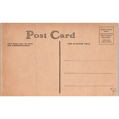 An Autumn Day c1910 Original Postcard P2-3