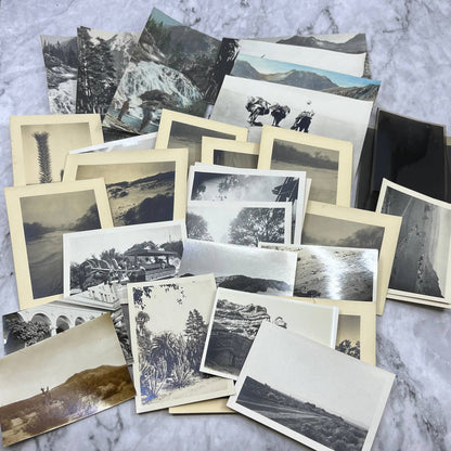1920s Collection of Photos & Negatives of California Landscape Views TJ8