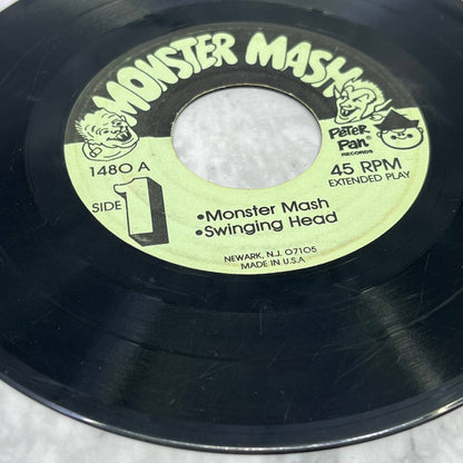 Monster Mash 45rpm 7" On Peter Pan Saturday Evening Ghost Be Careful TJ4