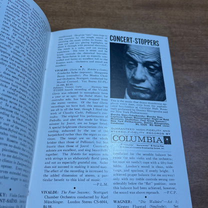 The American Record Guide March 1959 Arthur Rodzinski Classical Orchestra H4-4