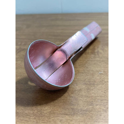 Vintage MCM 1950s Pink Aluminum Ice Cream Scoop Made in USA SD8