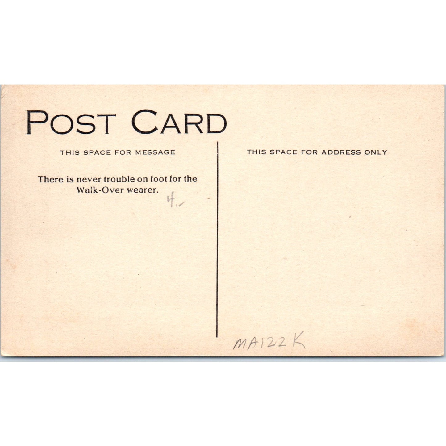 Walk-Over Shoes Going to Church Pilgrims c1910 Advertising Postcard P1-14