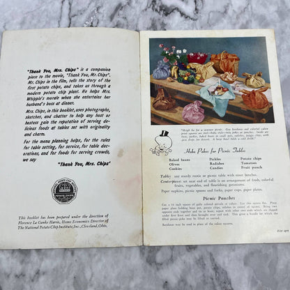 1950s So Good Potato Chip Co St. Louis MO Recipe Cook Book TJ4