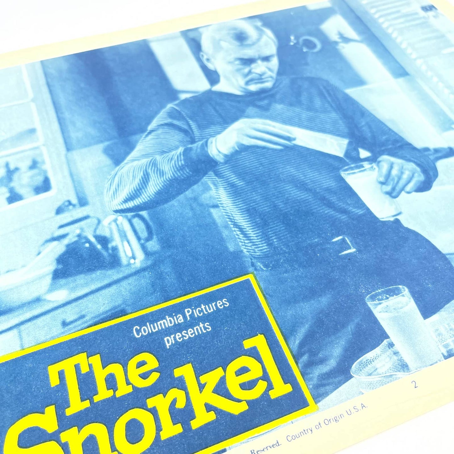 THE SNORKEL original 1958 HAMMER Lobby Card PETER VAN EYCK 11x14 #2 FL4