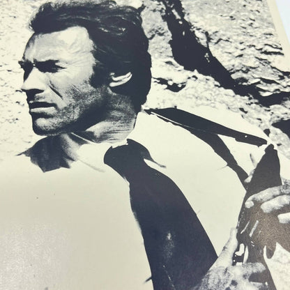 Vintage Clint Eastwood Photo Movie Still Black & White 8x10 AB4-29