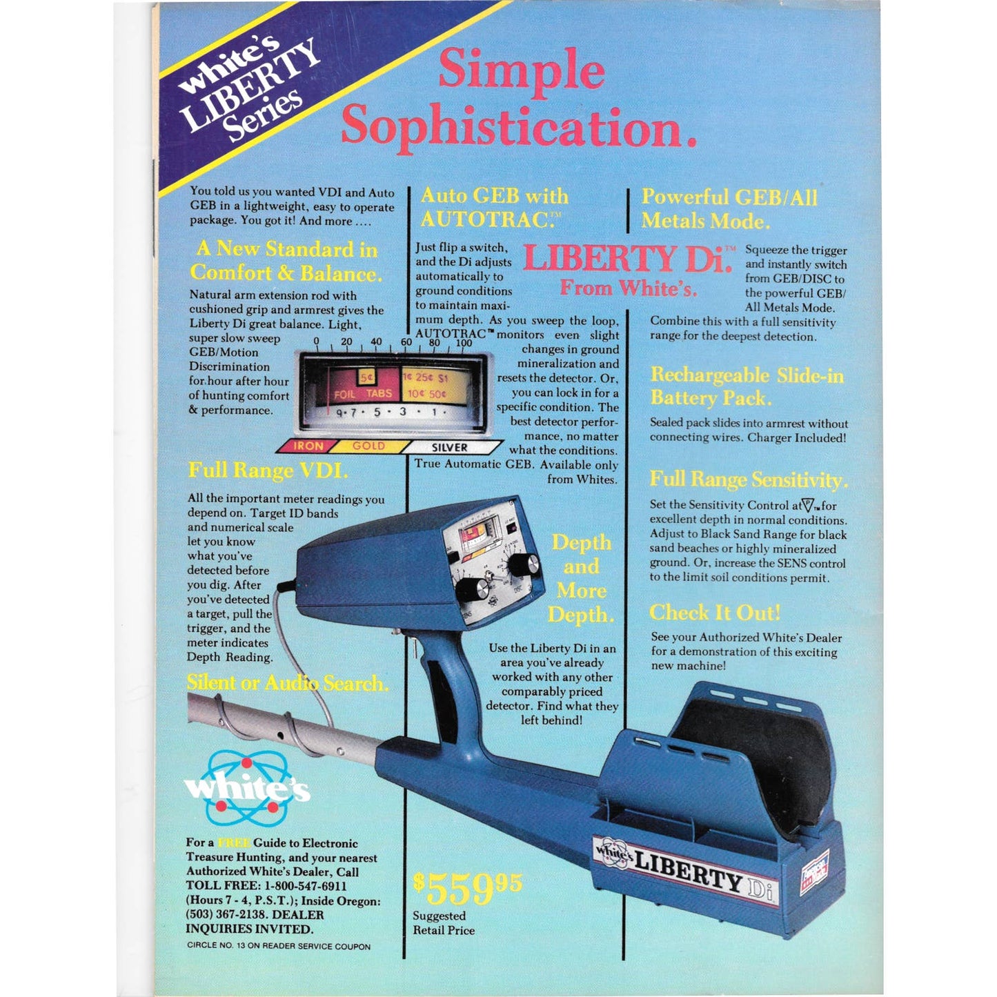 Treasure Search Magazine 1988 March/April Metal Detecting Gold Diamonds M2