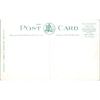 Vintage Postcard State Armory Walla Walla Washington TD9-W2