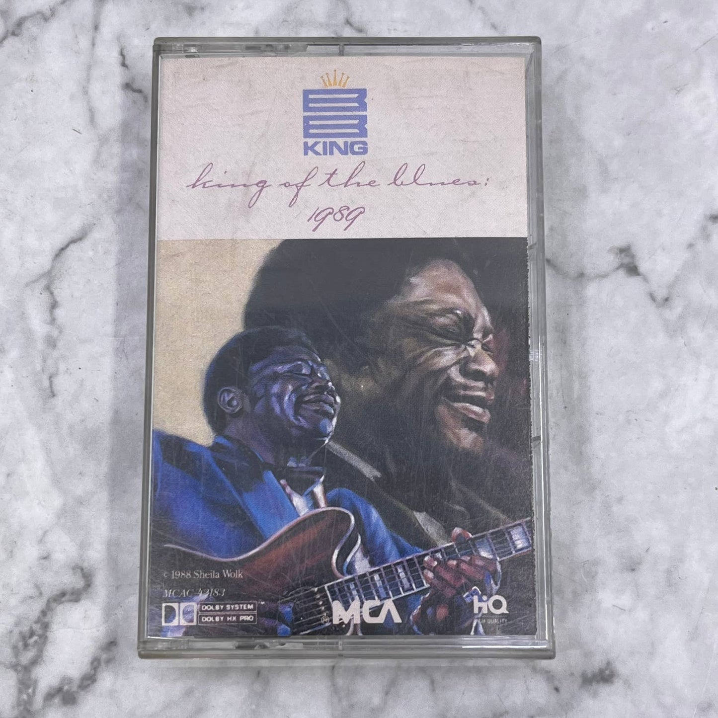 B. B. King - KING OF THE BLUES -  Cassette Tape TB7-16
