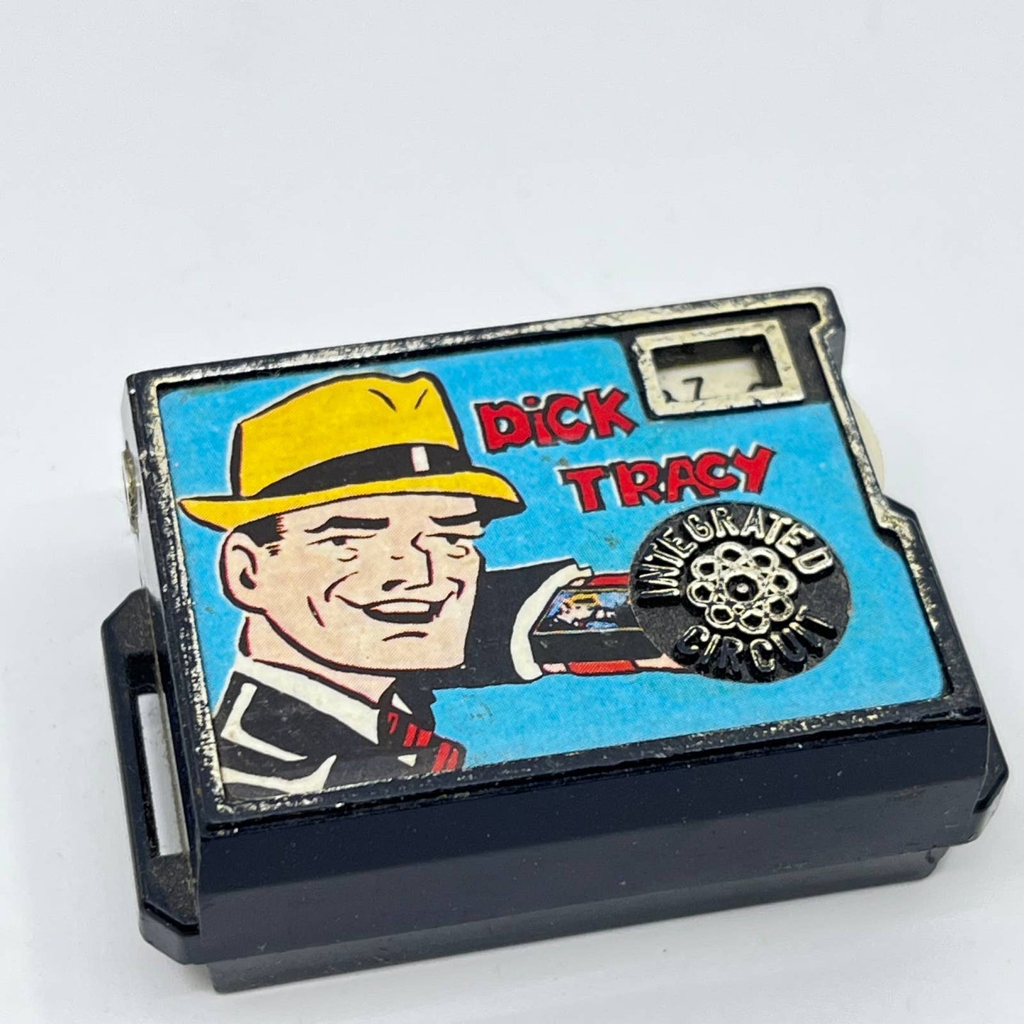 1975 Dick Tracy Wristband AM Radio Wristwatch SD3