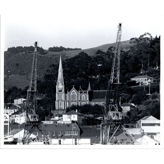1970 Original Photo Iona Church at Port Chalmers in Dunedin New Zealand 8x10 AD6