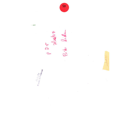 1987 Press Photo Cycling Bike Rider With Walkman Photo Steven LaBadessa 8x10 AD3