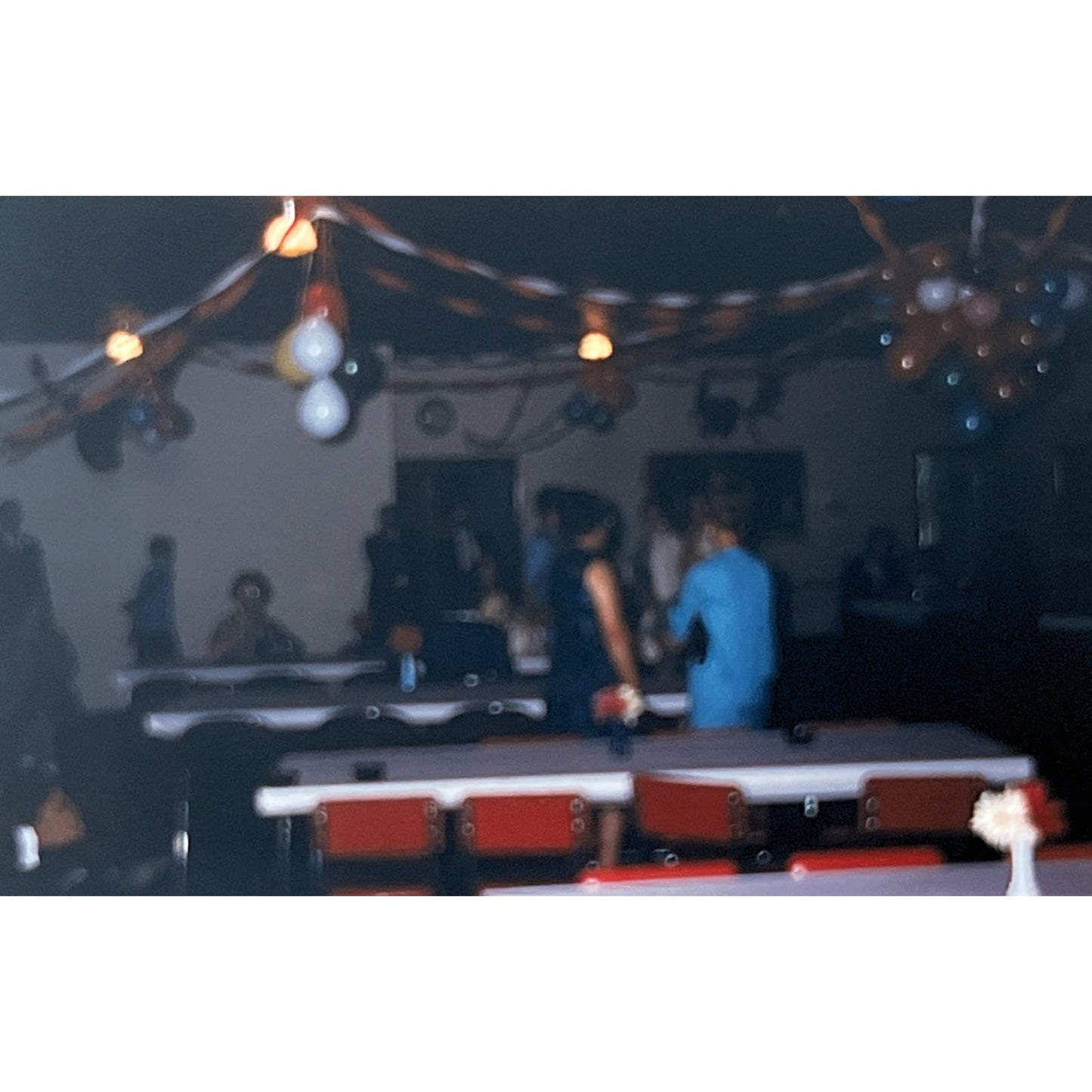 1967 Original Color Slide 40th Anniversary Party Cake Set of 5 2x2 TK2-S4-31