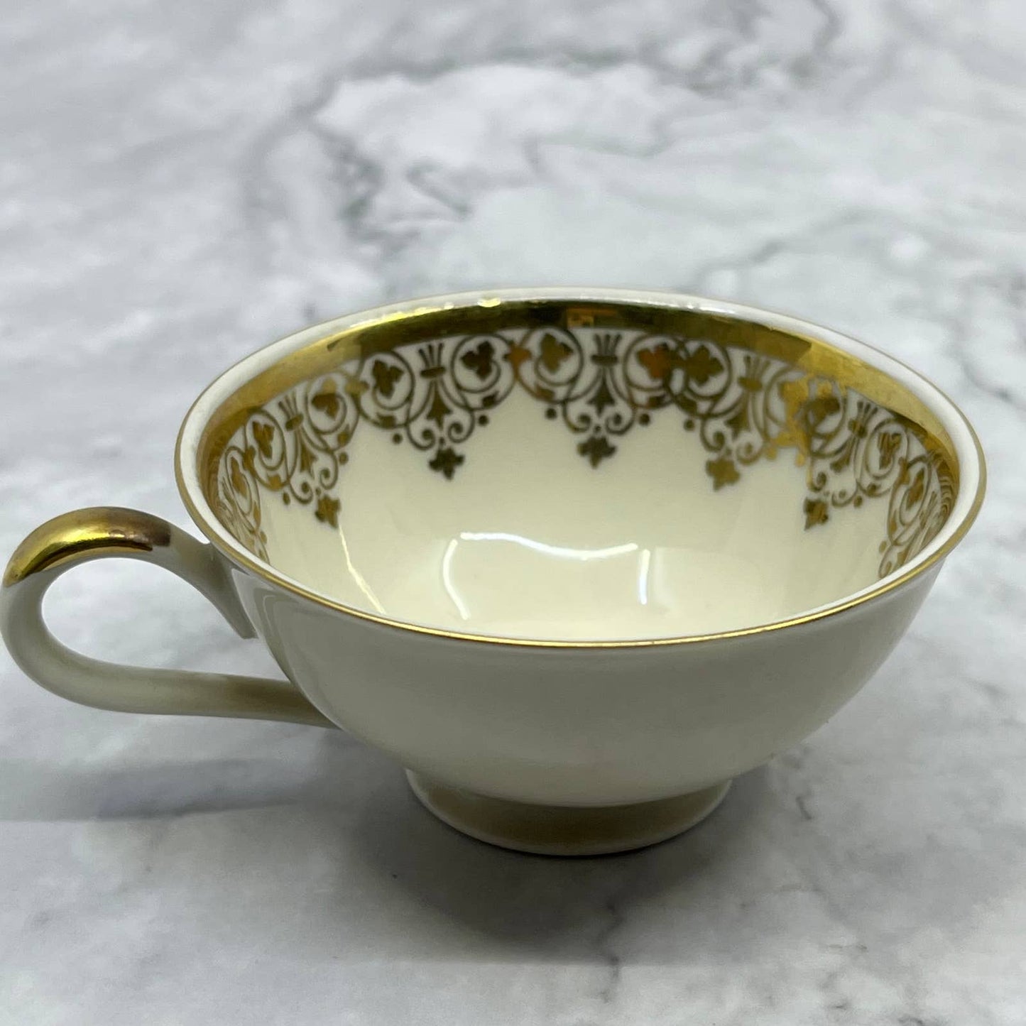 Vintage Fine China Espresso Demitasse Cup Moschendorf Bavaria Gold TD6-4