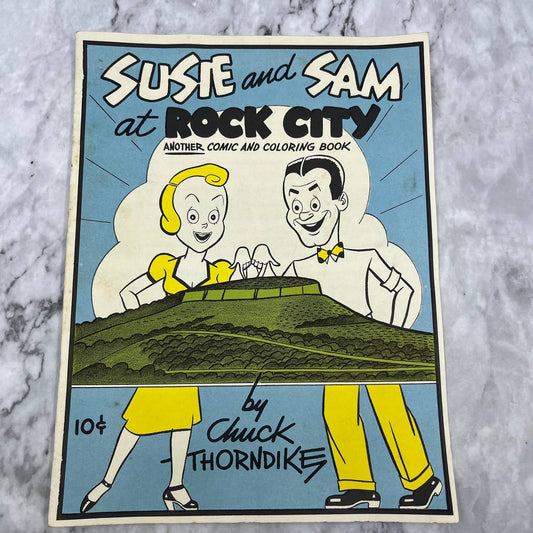 1950 Comic Book SUSIE AND SAM AT ROCK CITY TN Chuck Thorndike TH5-2