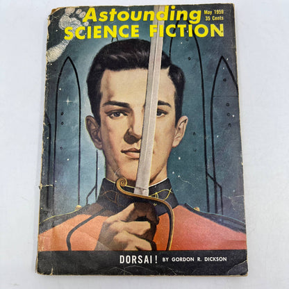 Astounding Science Fiction Pulp Magazine Gordon R Dickson Vol63 No3 May 1959 TC1