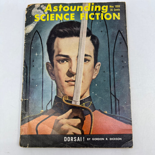 Astounding Science Fiction Pulp Magazine Gordon R Dickson Vol63 No3 May 1959 TH9