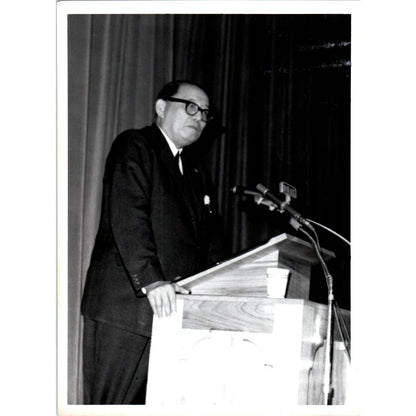Sukich Nimmanahaeminda Thai Ambassador Yankton Convocation 1967 Photo 5x7 TK1-P5