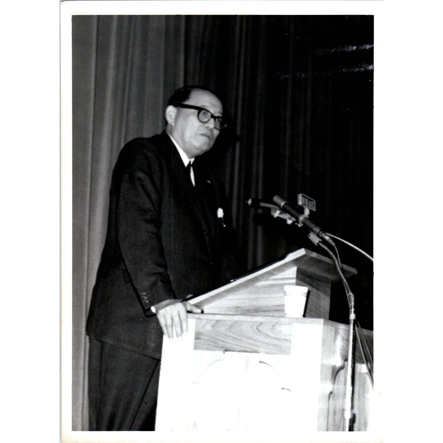 Sukich Nimmanahaeminda Thai Ambassador Yankton Convocation 1967 Photo 5x7 B8