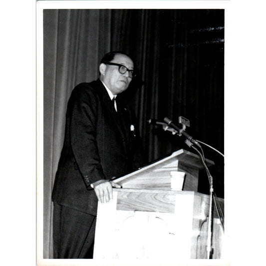 Sukich Nimmanahaeminda Thai Ambassador Yankton Convocation 1967 Photo 5x7 B8