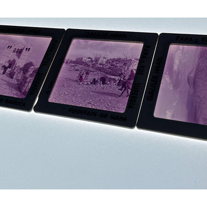 1960s Israel Galilee Set of 3 2x2 Slides TK2-S2-16