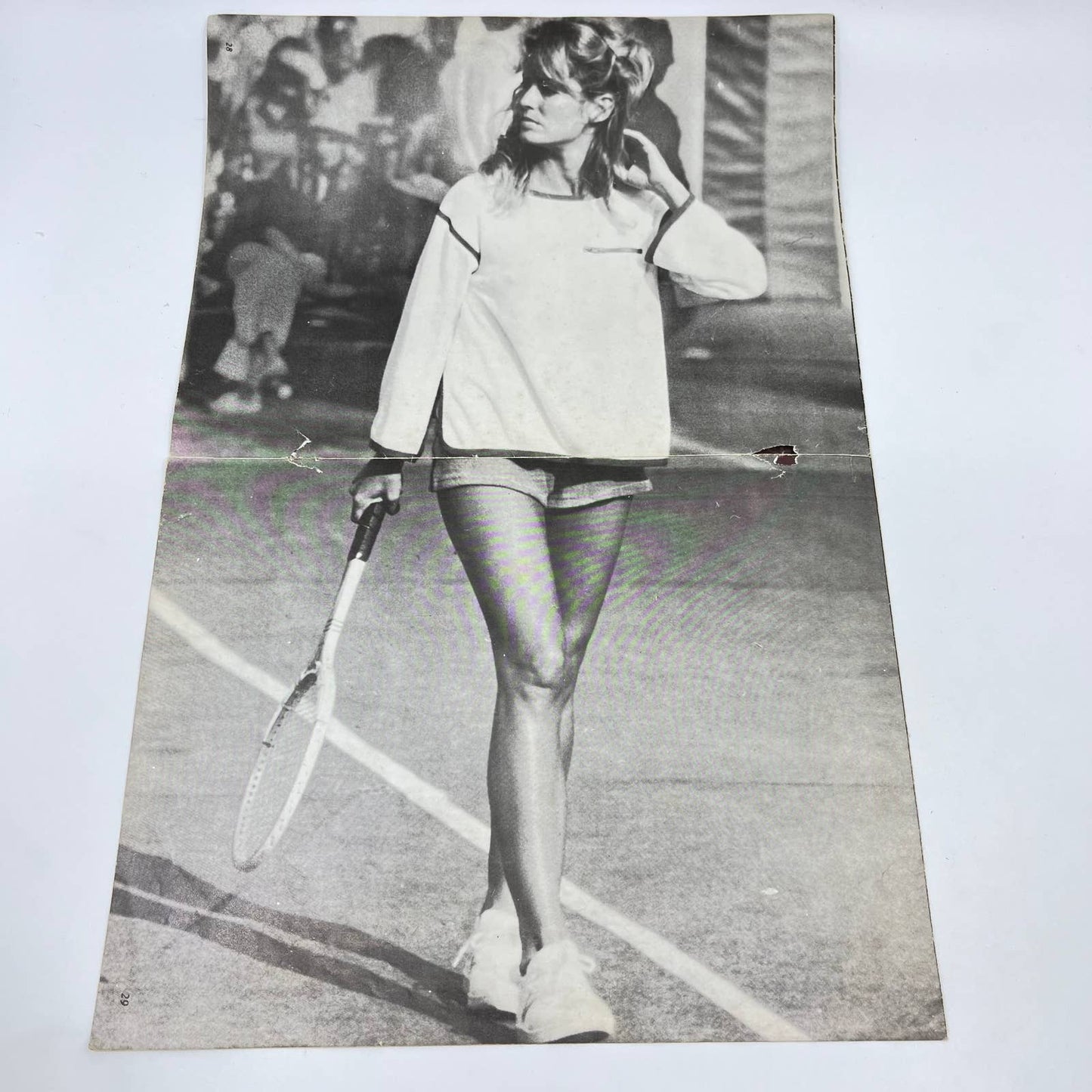 Vintage Farrah Fawcett Centerfold, Fold Out Poster AA9