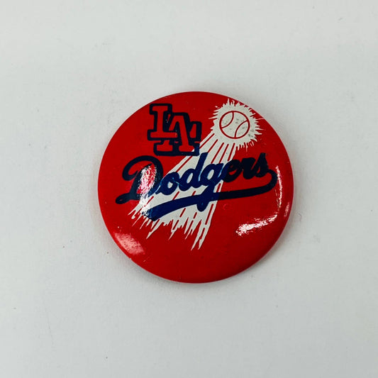 Vintage LA Dodgers Baseball Pinback Button SB5