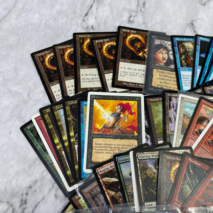 HUGE Collection of Vintage Magic The Gathering MTG Cards Mostly 90s Era