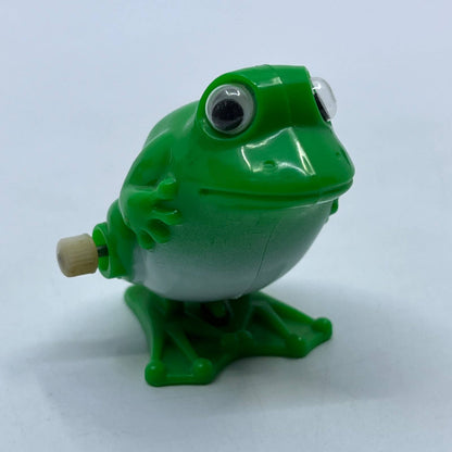 1977 Wind-Up Green Frog POCKET PETS Tomy Toy WORKS SE3