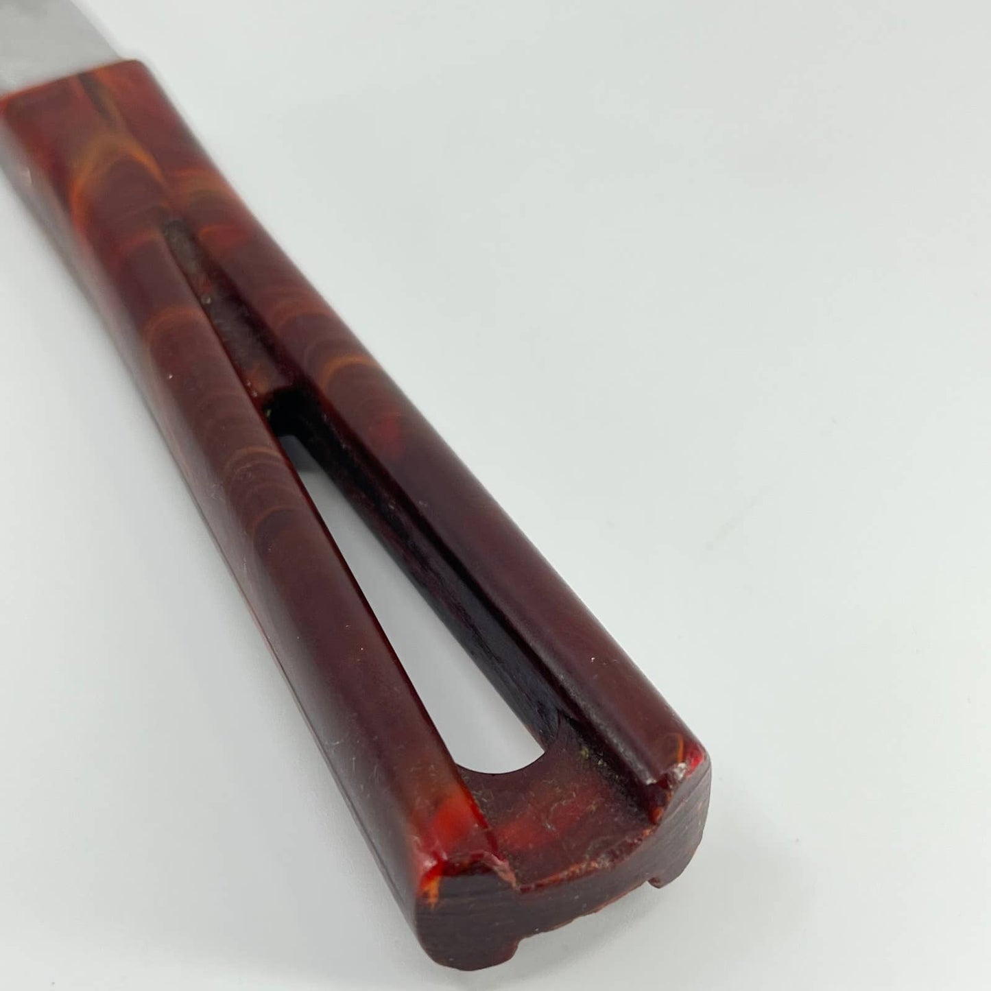 Vintage Stanley Stanhome Bakelite Large Kitchen Bread Slicer Knife 14.5” TE1