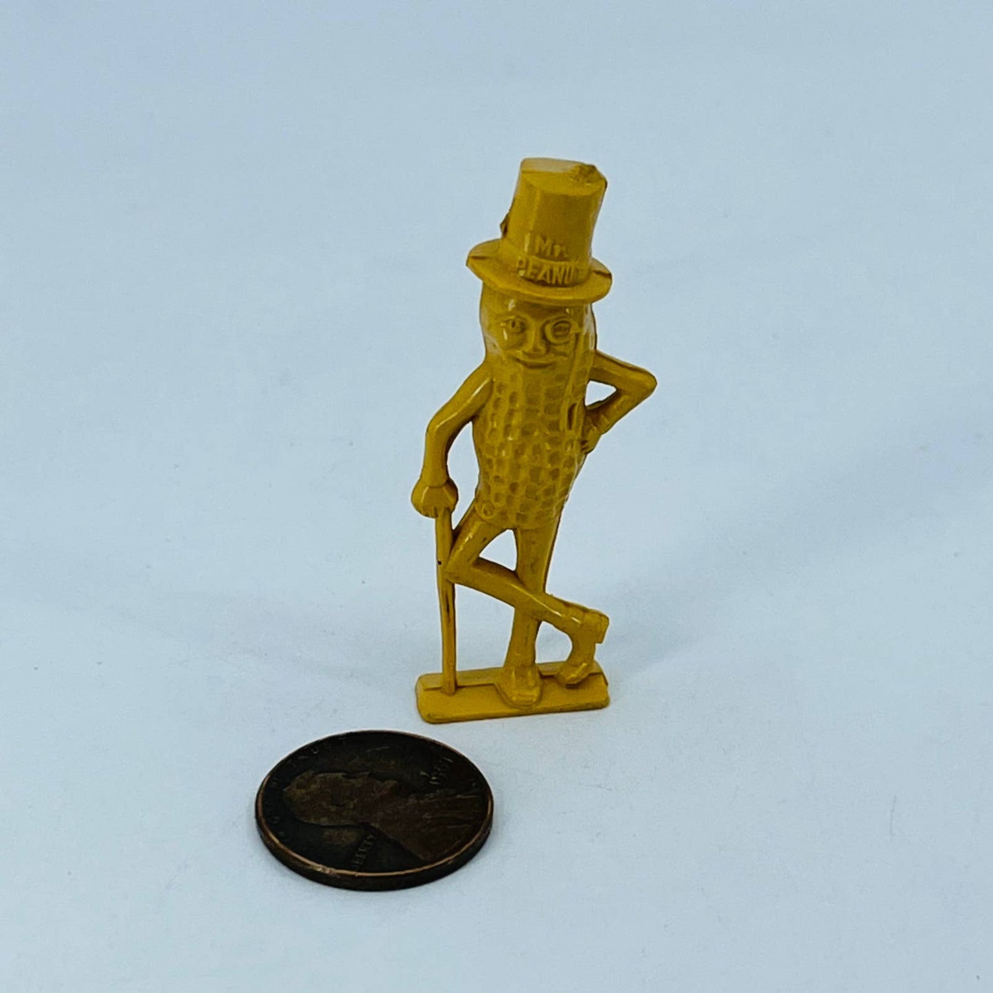 Vintage Celluloid Advertising Mr. Peanut Planters Figurine SC3