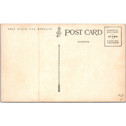 Winter in California / Winter in the East Original Postcard P2-4