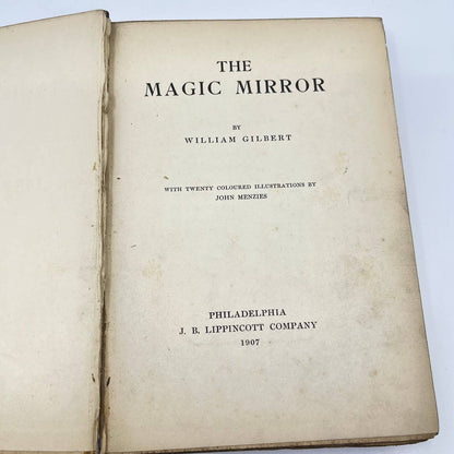 1907 The Magic Mirror by William Gilbert Hardcover TF1