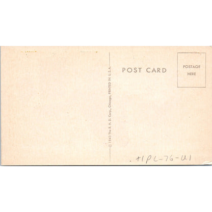 1943 WW2 R.H.D. Corp U.S. Army Comic Original Postcard P1-13-1