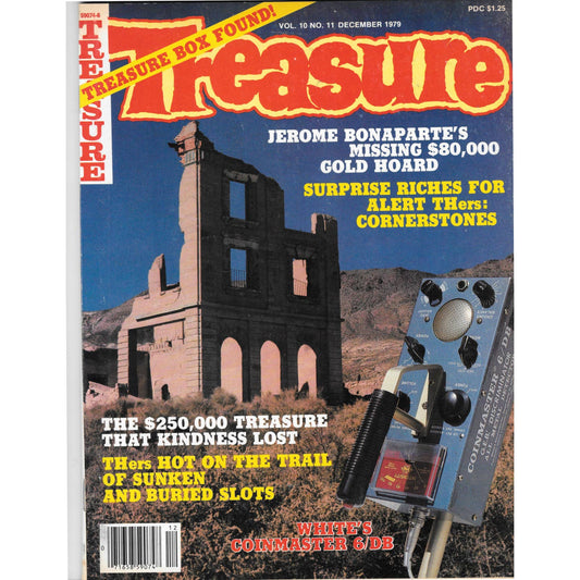 Treasure Magazine - Treasure Hunting Mines Buried Metal Detecting Dec 1979 MB3