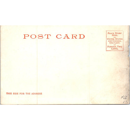 Sunset from Alpine Tavern Mt. Lowe California c1906 Original Postcard P1-15