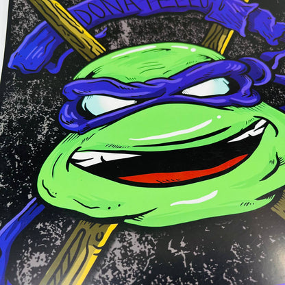 DONATELLO Teenage Mutant Ninja Turtles Chris Ott Limited Ed Poster 11x17 FL2