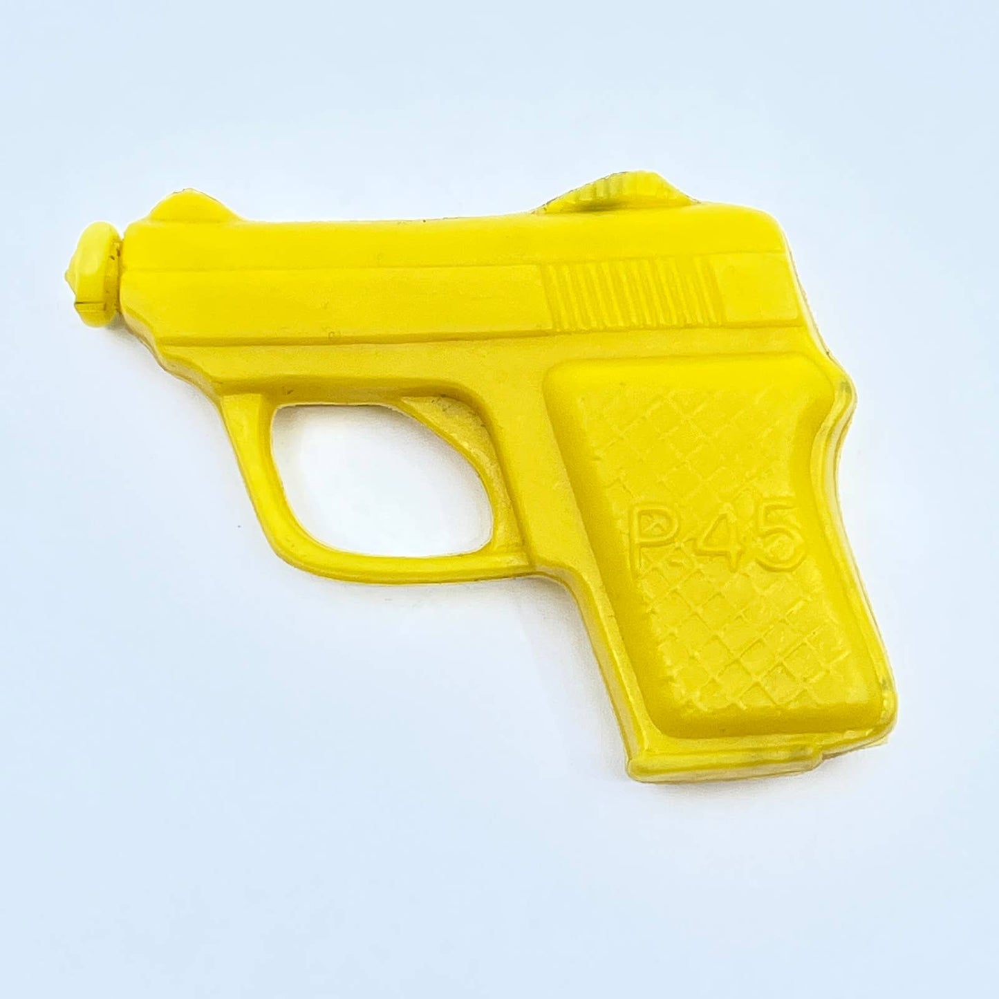 1960s Yellow P45 Squeeze Water Gun Pistol Dime Store Toy SD7