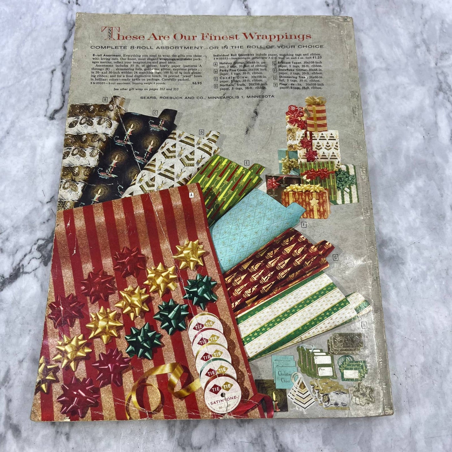 1959 Sears Christmas Wish Book Catalog - Great Vintage Toys & Gifts S3
