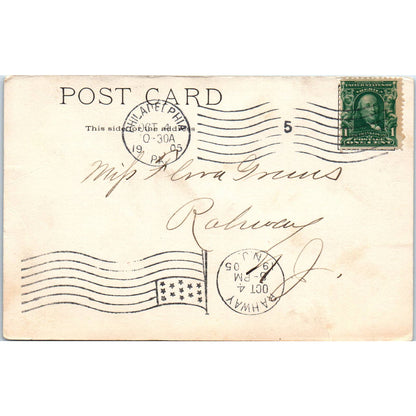 1905 Postcard The United States Mint, Philadelphia PA TI1-1