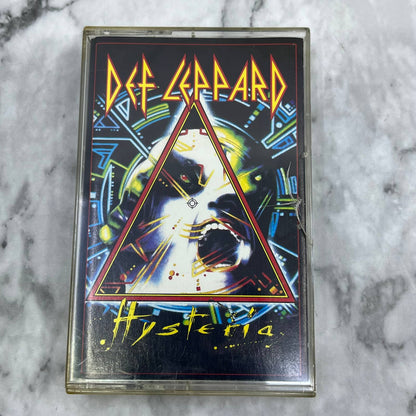 Def Leppard Hysteria Cassette Tape TJ5-73