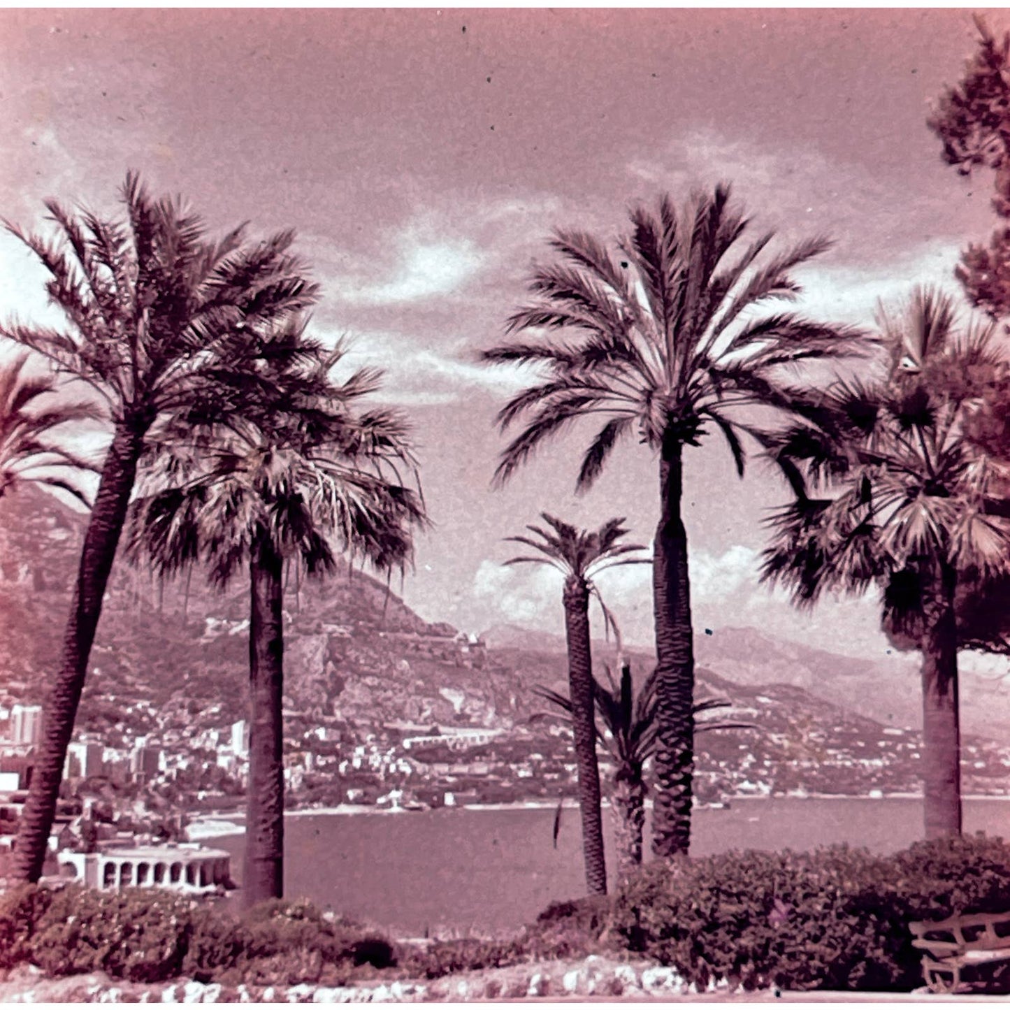 1960s Monte Carlo Monaco Travel Slide Set of 7 2x2 Slides TK2-S4-16