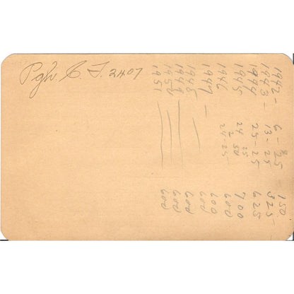 1916 Pennsylvania Lines of West Pittsburgh Relief Fund Member Certificate TJ8-1