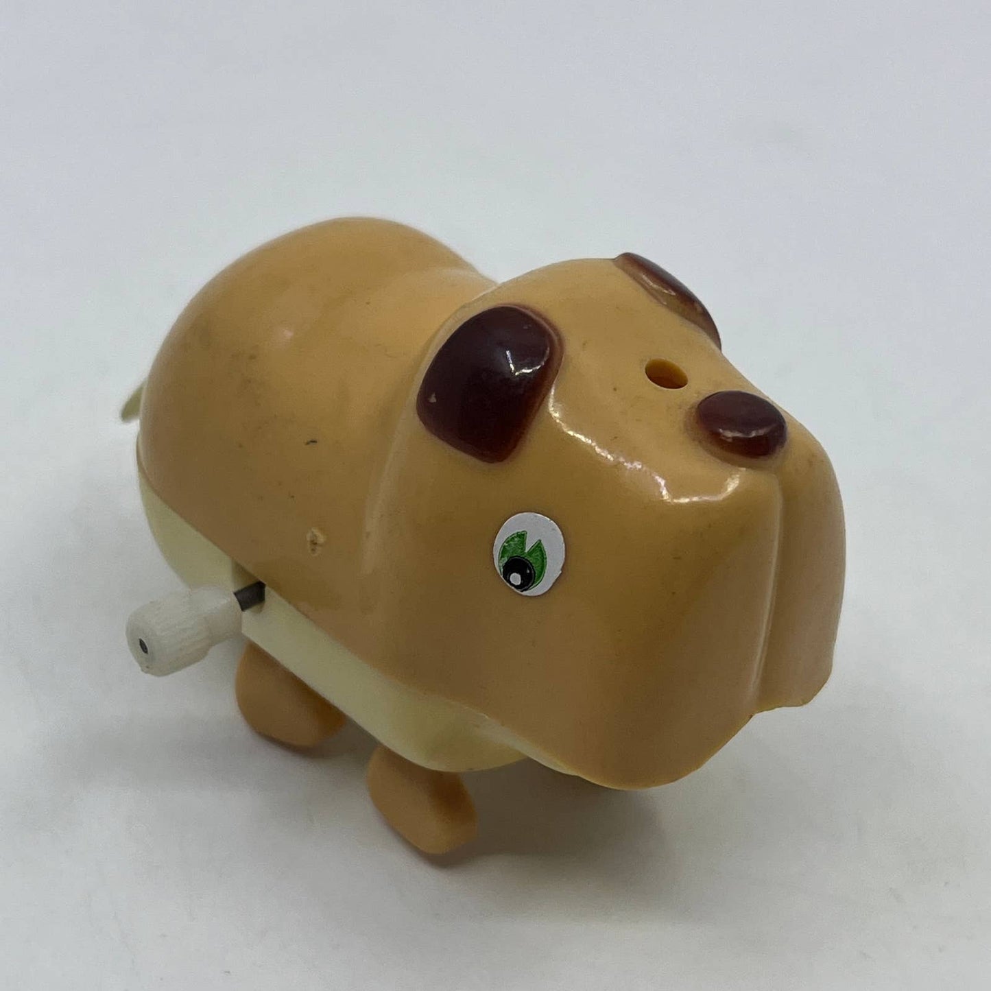 1981 Bandai Wind Up Splashies Swimming Dog Singapore WORKS 2" TH7